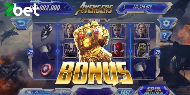 Hướng dẫn cách chơi nổ hũ Avengers cực đỉnh từ cao thủ Zbet