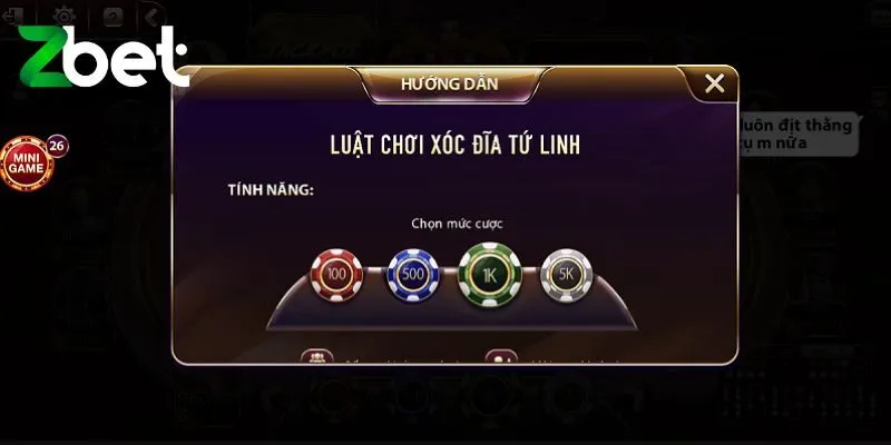 Những chiến lược chơi là trúng